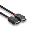 Lindy 1m DisplayPort 1.2 Cable, Black Line