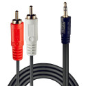 Lindy 5m Premium Phono To 3.5mm Cable