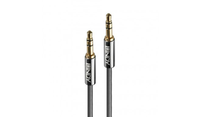 Lindy 1m 3.5mm Audio Cable, Cromo Line