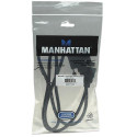 Manhattan HDMI to DVI-D 24+1 Cable, 1m, Male to Male, Black, Equivalent to HDDVIMM1M, Dual Link, Com Manhattan HDMI to DVI-D 24+1 Cable, 1m, Male to Male, Black, Equivalent to HDDVIMM1M, Dual Link, Com