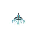 Gardena Combisystem Plastic Adjustable Rake