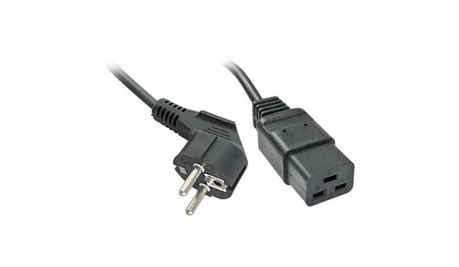 Lindy Stromversorgung Black 2 m CEE7/4 IEC C19