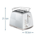Russell Hobbs 26391-56 toaster 6 2 slice(s) 850 W White