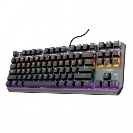 Trust GXT 834 Callaz keyboard Gaming USB QWERTY English Black