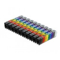 DeLOCK 18304 cable clamp Assorted colours 100 pc(s)