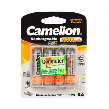 Camelion NH-AA2500-BC4 Rechargeable battery AA Nickel-Metal Hydride (NiMH)