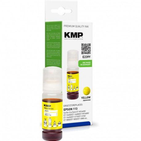 KMP 1655,0009 ink cartridge 1 pc(s) Compatible Yellow
