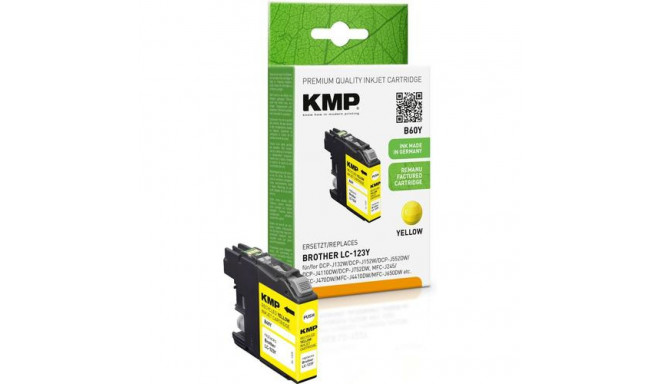 KMP B60Y ink cartridge 1 pc(s) Compatible Yellow