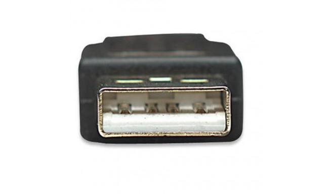 Manhattan USB-A to USB-A Extension Cable, 10m, Male to Female, Active, 480 Mbps (USB 2.0), Daisy-Cha