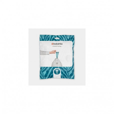 Brabantia 137846 trash bag 45 L White 40 pc(s)