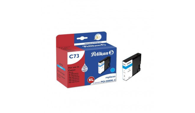 Pelikan C73 Cyan ink cartridge 1 pc(s) Compatible High (XL) Yield
