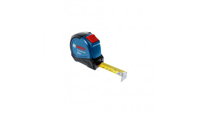 Bosch 1 600 A01 V3S tape measure 8 m Black, Blue, Red