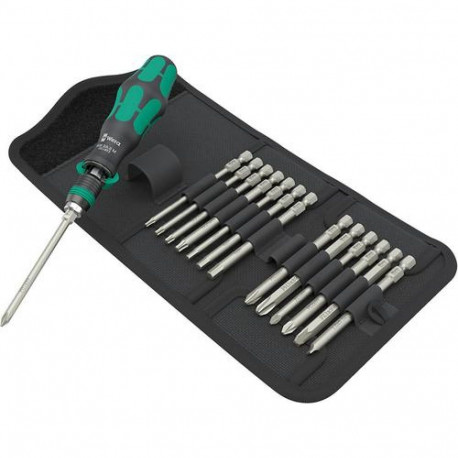 Wera 838 RA-R M Multi-bit screwdriver Straight screwdriver