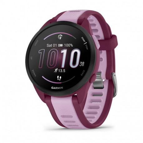 Garmin Forerunner 165 Music 3.05 cm (1.2") AMOLED 43 mm Digital 390 x 390 pixels Touchscreen Pu