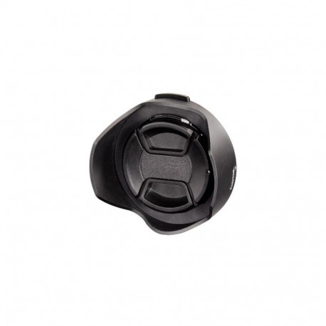 Hama 00093672 lens hood 7.2 cm Black