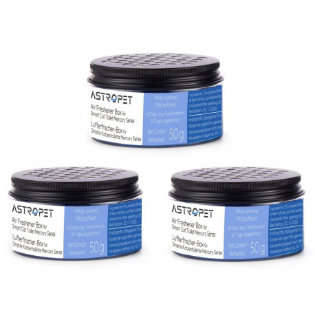 Astropet Mercury Series õhuvärskendaja kassiliivakasti jaoks
