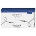 in-akustik Premium Helikaabel 3,5 mm Pistik 1,5 m