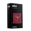 Braun BC 02 R quartz alarm clock red