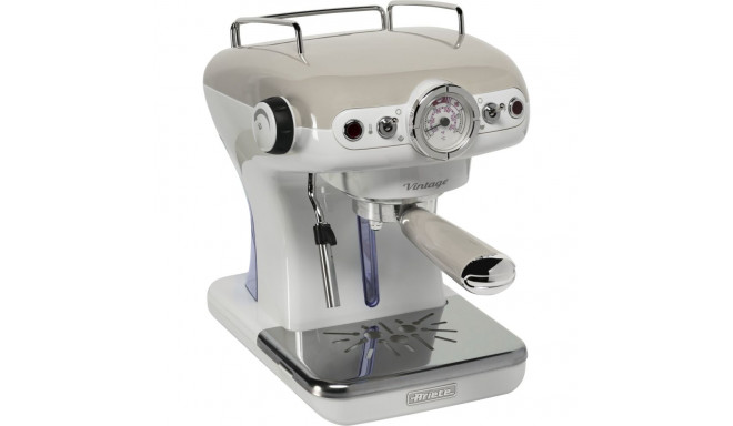 Ariete Vintage Espresso Machine, beige
