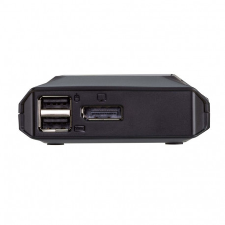 ATEN 2-Port USB-C 4K DisplayPort KVM Switch with Remote Port Selector