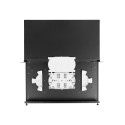 RACKMOUNT 19" 1U FIBER PATCH PANEL LANBERG 24XSC SIMPLEX/24XLC DUPLEX BLACK + ACCESSORIES
