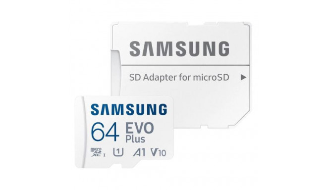 Samsung MicroSD Card EVO+ 64GB Class10 + Adapter (MB-MC64SA/EU)
