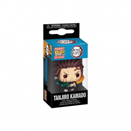 FUNKO POP! Keychain: Demon Slayer - Tanjiro Kamado
