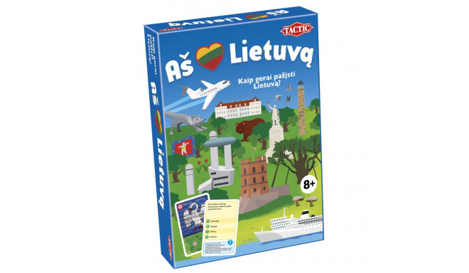 TACTIC Board game I Love Lithuania (In Lithuanian lang.)