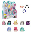 SQUISHMALLOWS SQUISH-A-LONGS minifiguuride komplekt, 8 tk, 2,5 cm
