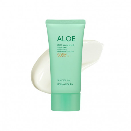 Holika Holika Päikesekaitsekreem Aloe Cica Waterproof Sunscreen SPF50+