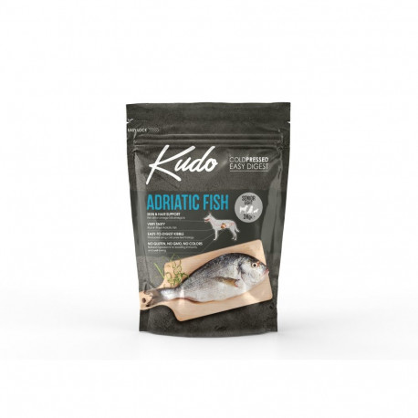 Kudo Adriatic Fish Senior Light külmpressitud koeratoit 3kg
