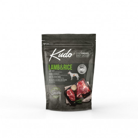 Kudo Lamb & Rice külmpressitud koeratoit 3kg