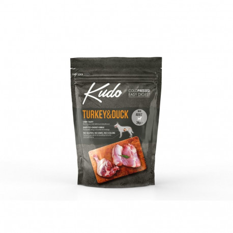 Kudo Turkey & Duck Mini dog food 3kg