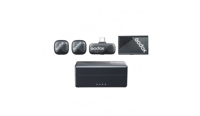 Godox Cube C Combo Kit2 2.4GHz Wireless Microphone System