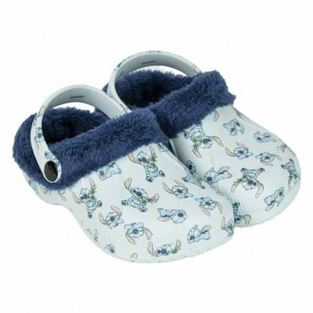 House Slippers Stitch Light Blue - 28-29