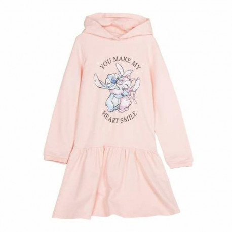 Dress Stitch Light Pink Girl - 5 Years