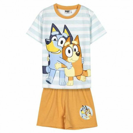 Children's Pyjama Bluey Light Blue (24 Months) - 2 Years