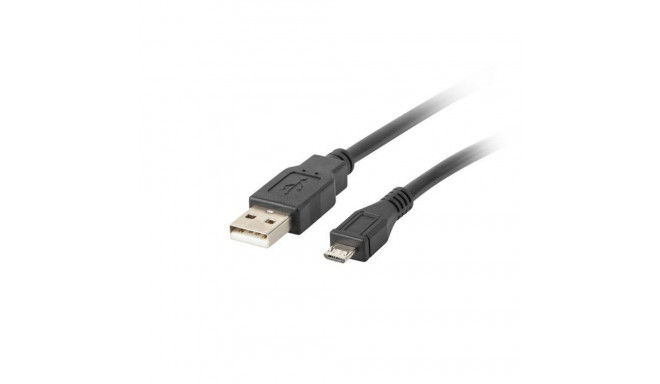 USB-kaabel-mikro USB Lanberg CA-USBM-10CC-0010-BK Must 1 m (1 Ühikut)