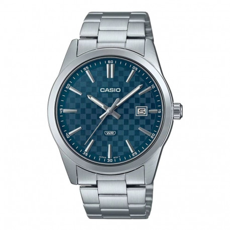 Meeste Kell Casio DATE CARBON LOOK DIAL - PETROL BLUE (Ø 41 mm)
