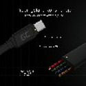 USB-kaabel Green Cell KABGC03 Must 25 cm