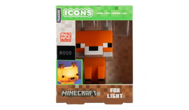 Action Figure Paladone Minecraft Fox Icon Light