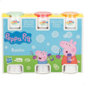 Bubble blower set Peppa Pig 3 Tükid, osad 60 ml (24 Ühikut)