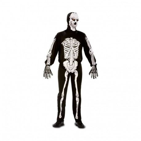 Costume for Adults My Other Me Skeleton (3 Pieces)