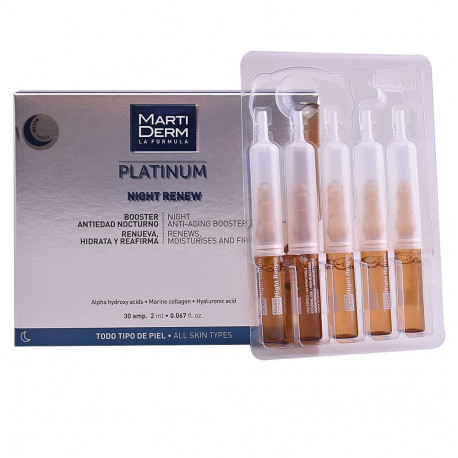 Martiderm ampullid Platinum Night Renew 30 x 2ml