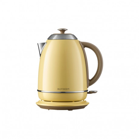 BUYDEEM Electric Kettle, model K640, color Mellow Yellow, EU