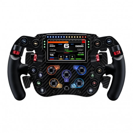SIMAGIC FX PRO 290 mm Steering Wheel, QR50, Shifters + Dual Clutch, S203