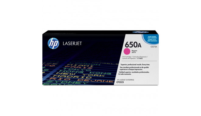 "HP original Colour LaserJet CE273A Toner cartridge magenta standard capacity 15.000 pages 1-pack"