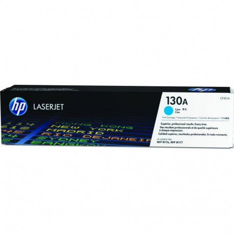 "HP 130A original Toner cartridge CF351A cyan standard capacity 1.000 pages 1-pack"