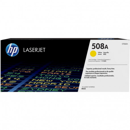 "HP 508A original Toner cartridge CF362A yellow 5.000 pages standard capacity"