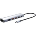 "MANHATTAN 7-in-1 4K USB-C Dockingstation 1xHDMI 2xUSB 10Gb/s"